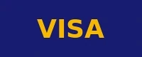 Visa accepted payment method logo at Spin Samurai